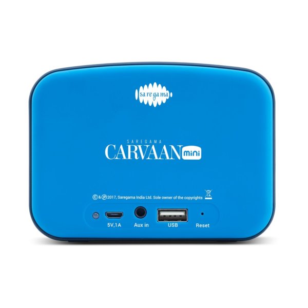 Saregama Carvaan Mini Legends SCM01 Bluetooth Speakers (Aqua Blue)-1428