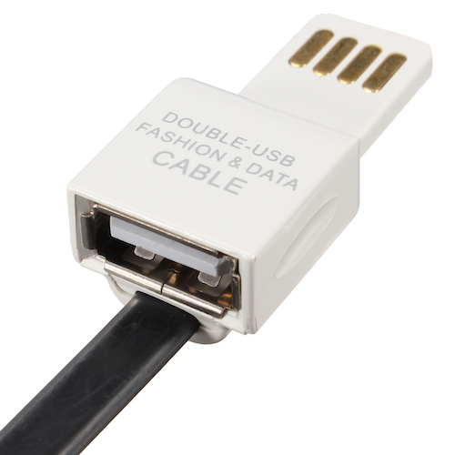 Infinite Dual USB 2in1 Micro + Lightning Sync & Charge data Cable (Fast)