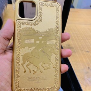 22K gold plated Case by Santa Barbara