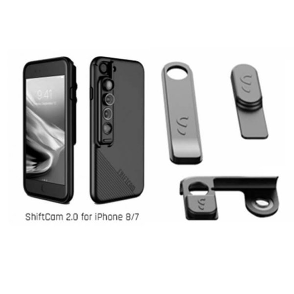 shiftcam 3-in-1 MultiLens Case with Front Facing Lens for iPhone 7/8