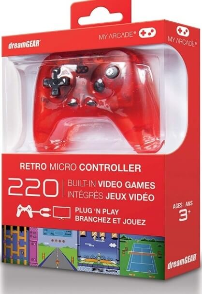 Plug N Play Controller with 220 Games