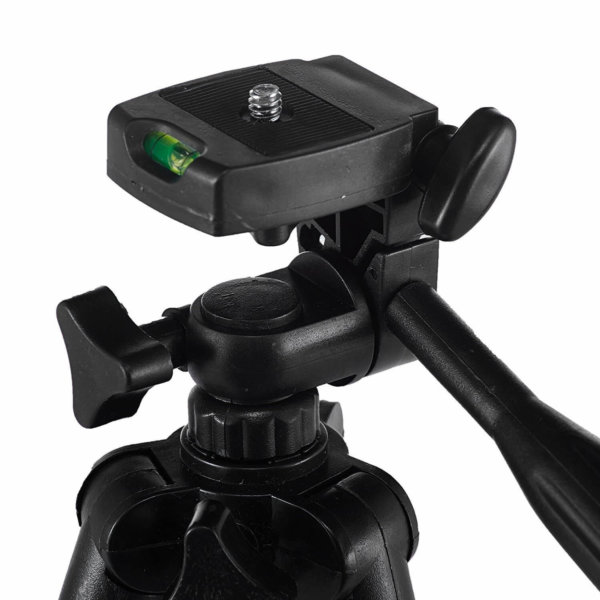 Digitek Lightweight DV Tripod with Phone Clip/Camera Holder