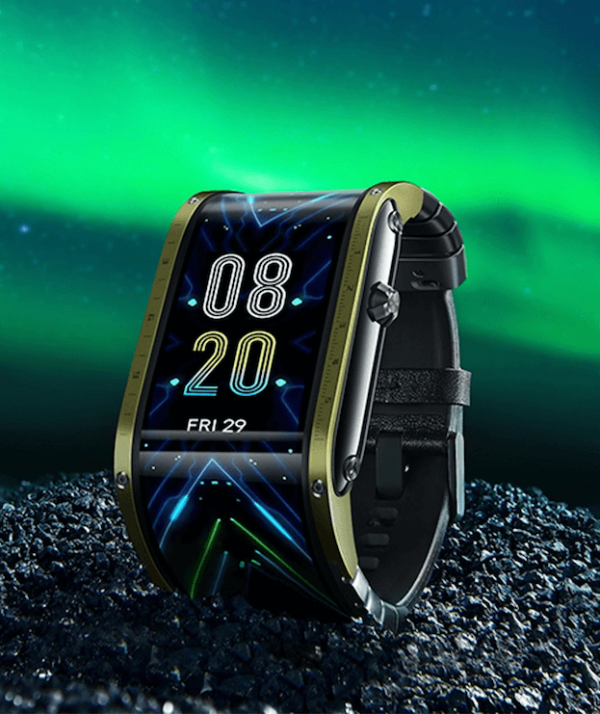 Nubia Watch, A Futuristic Flexible Display Smartwatch