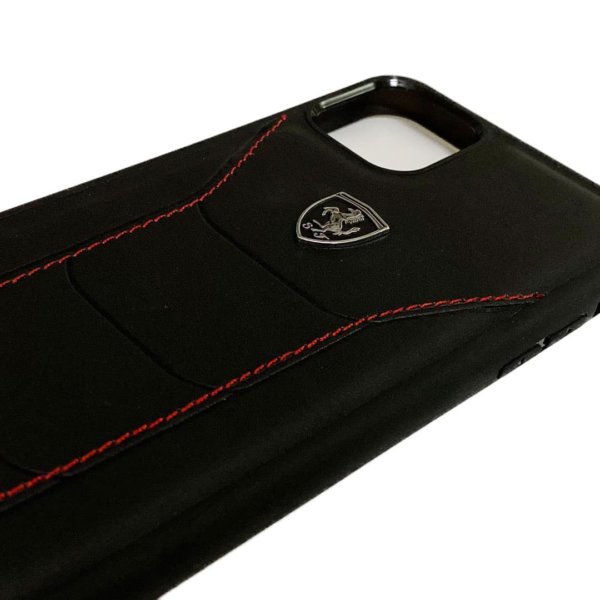 Ferrari Heritage Leather Case for iPhone 12 Series