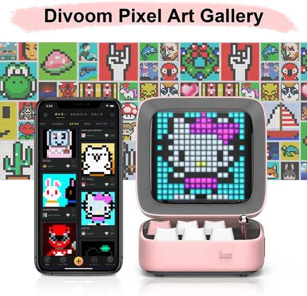 Divoom Ditoo plus Pixel Display Bluetooth Speaker